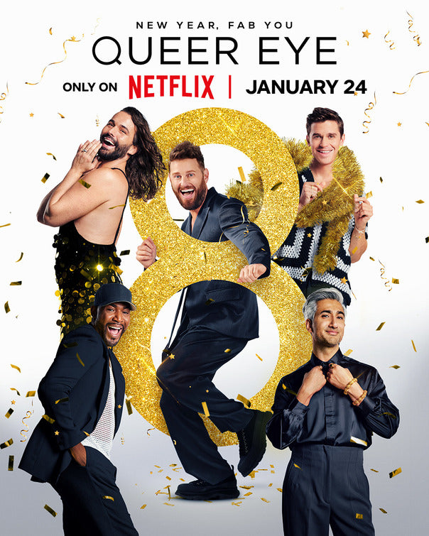 1000 piece jigsaw puzzle for tv poster: Queer Eye, ver6