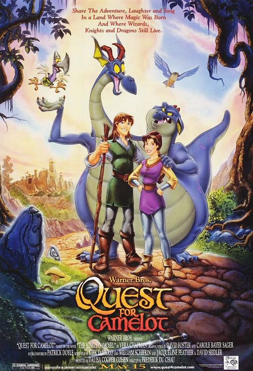 the movie poster: Quest for Camelot (1998) ver6