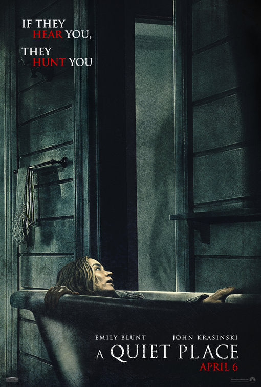 1000 piece jigsaw puzzle for the movie poster: A Quiet Place (2018)