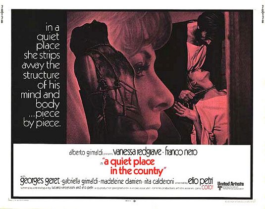 the movie poster: A Quiet Place in the Country (1970)