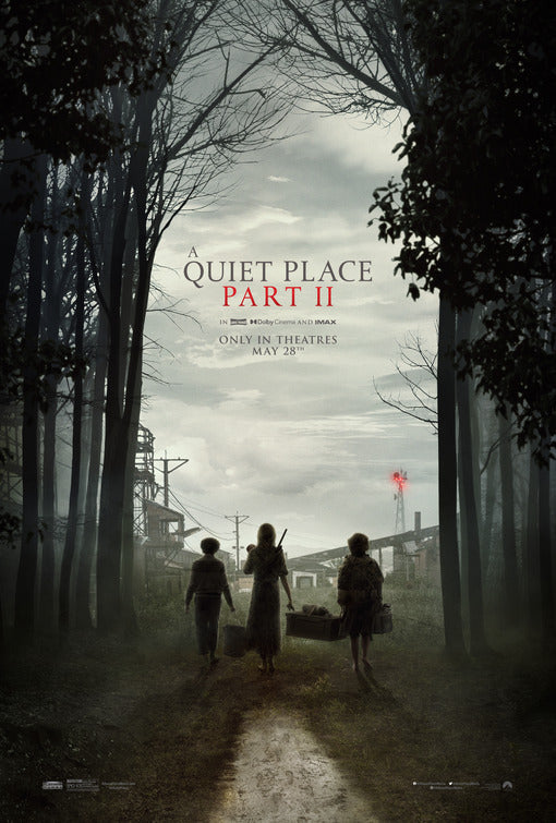 1000 piece jigsaw puzzle for the movie poster: A Quiet Place: Part II (2021)