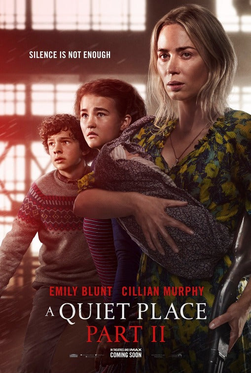 1000 piece jigsaw puzzle for the movie poster: A Quiet Place: Part II (2021) ver2