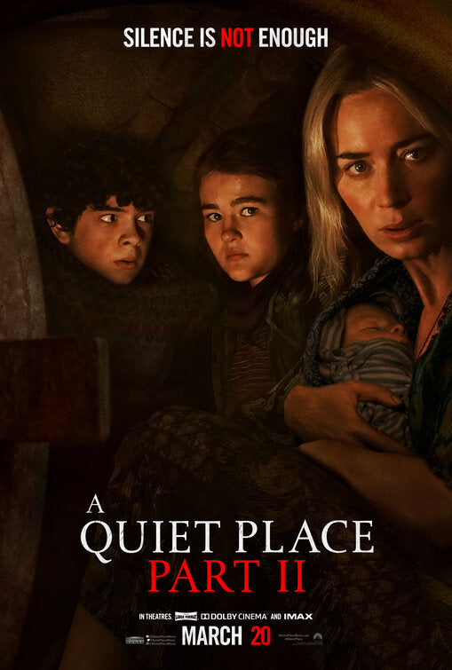 1000 piece jigsaw puzzle for the movie poster: A Quiet Place: Part II (2021) ver5