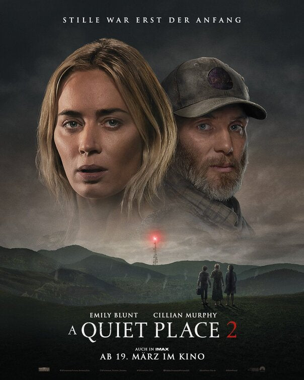 1000 piece jigsaw puzzle for the movie poster: A Quiet Place: Part II (2021) ver6