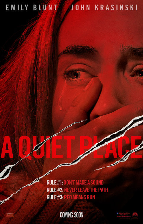 1000 piece jigsaw puzzle for the movie poster: A Quiet Place (2018) ver2