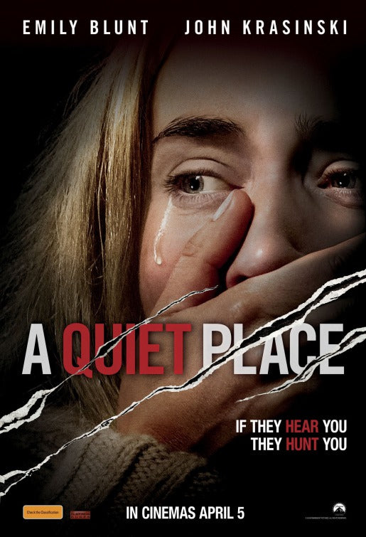 1000 piece jigsaw puzzle for the movie poster: A Quiet Place (2018) ver3
