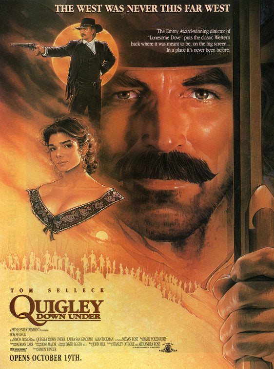 the movie poster: Quigley Down Under (1990)