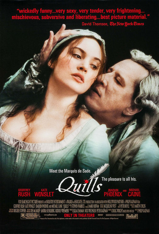 1000 piece jigsaw puzzle for the movie poster: Quills (2000)