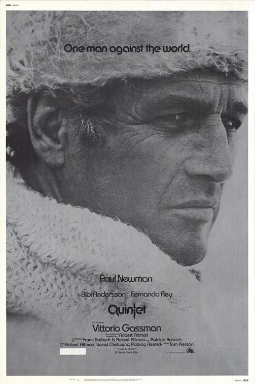 the movie poster: Quintet (1979)