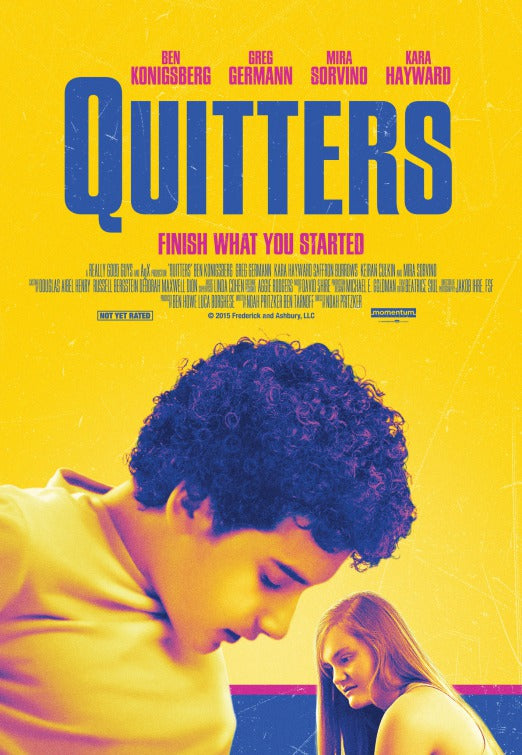 1000 piece jigsaw puzzle for the movie poster: Quitters (2016)