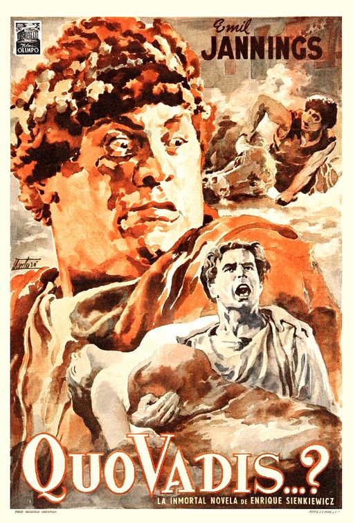 the movie poster: Quo Vadis? (1925)