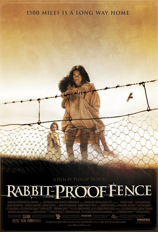 the movie poster: Rabbit Proof Fence (2002) ver5