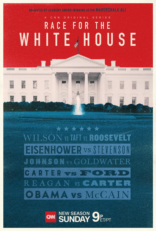 1000 piece jigsaw puzzle for tv poster: Race for the White House