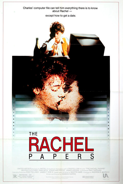 the movie poster: The Rachel Papers (1989) ver1