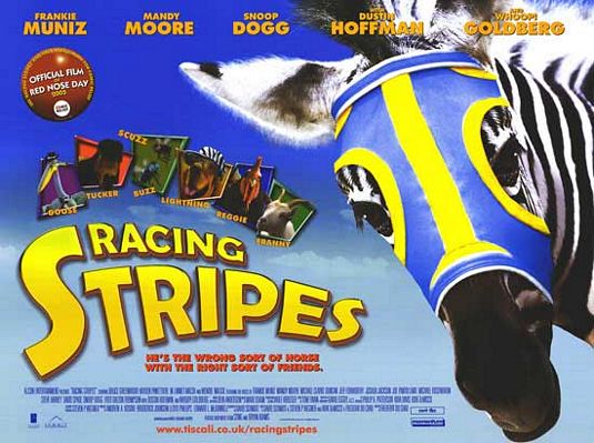 the movie poster: Racing Stripes (2005) ver3