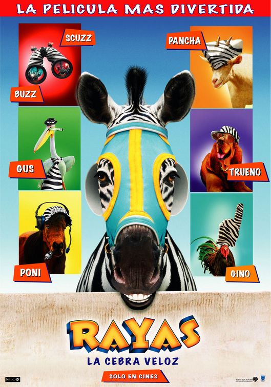 the movie poster: Racing Stripes (2005) ver5