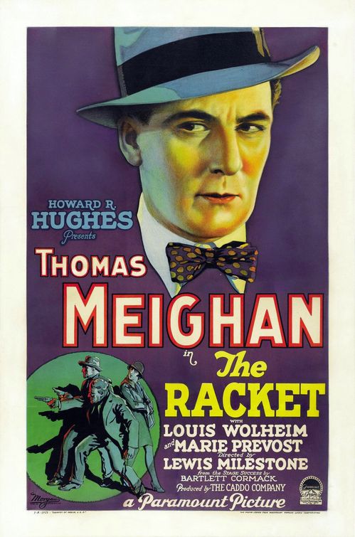 the movie poster: The Racket (1928)