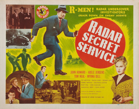 1000 piece jigsaw puzzle for the movie poster: Radar Secret Service (1950) ver2