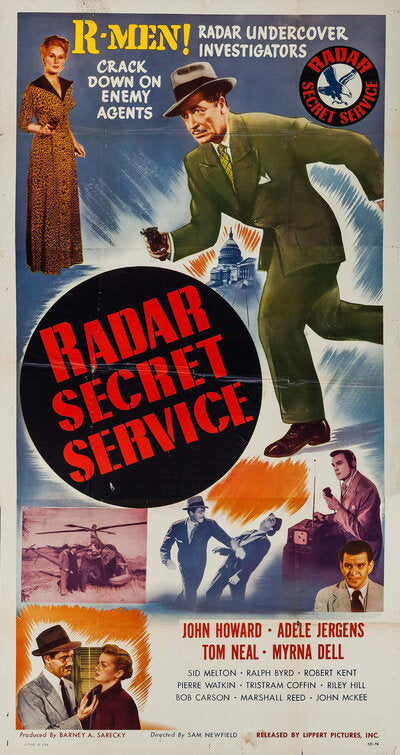 1000 piece jigsaw puzzle for the movie poster: Radar Secret Service (1950) ver3