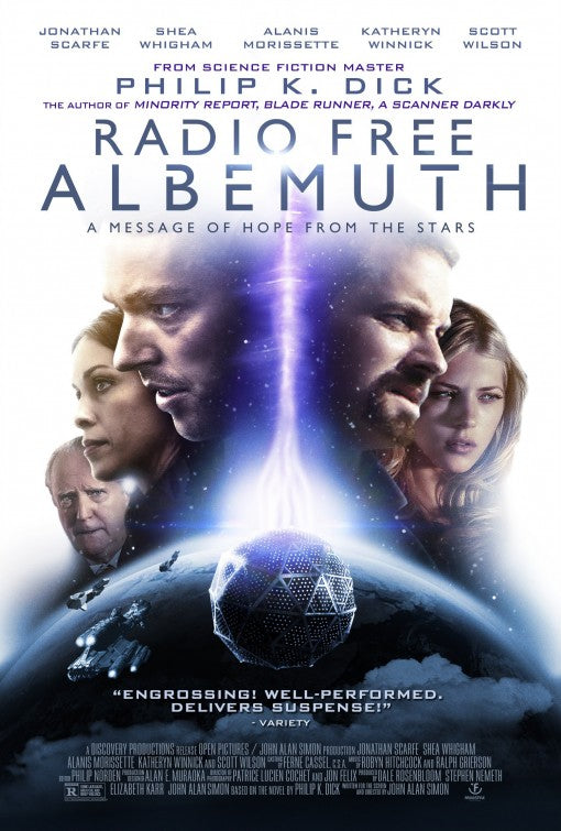 1000 piece jigsaw puzzle for the movie poster: Radio Free Albemuth (2014)