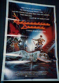 the movie poster: Radioactive Dreams (1986)