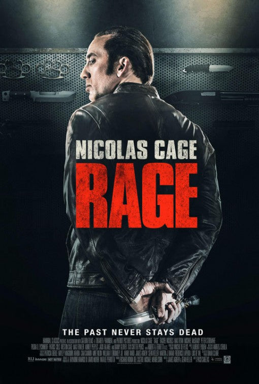 1000 piece jigsaw puzzle for the movie poster: Rage (2014)