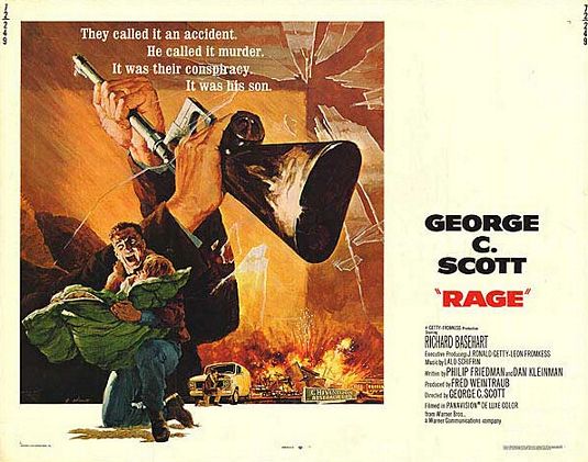 the movie poster: Rage (1972) ver2