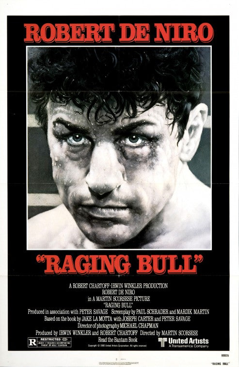 the movie poster: Raging Bull (1980)