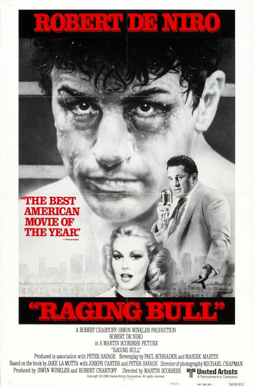 the movie poster: Raging Bull (1980) ver2
