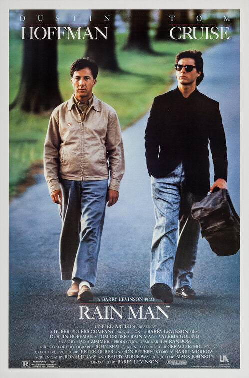 the movie poster: Rain Man (1988)