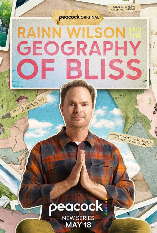 1000 piece jigsaw puzzle for tv poster: Rainn Wilson and the Geography of Bliss