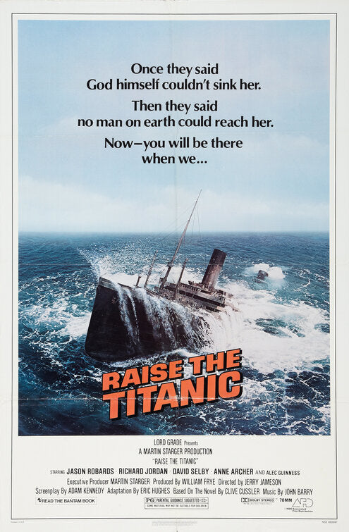 1000 piece jigsaw puzzle for the movie poster: Raise the Titanic (1980) ver2