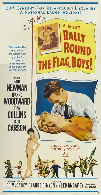 the movie poster: Rally 'Round the Flag, Boys! (1958)