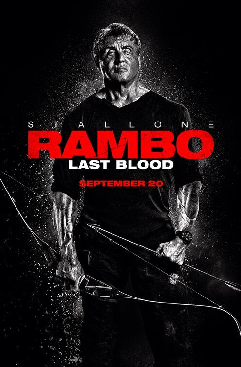 1000 piece jigsaw puzzle for the movie poster: Rambo: Last Blood (2019) ver3