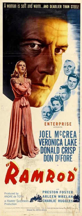 the movie poster: Ramrod (1947)