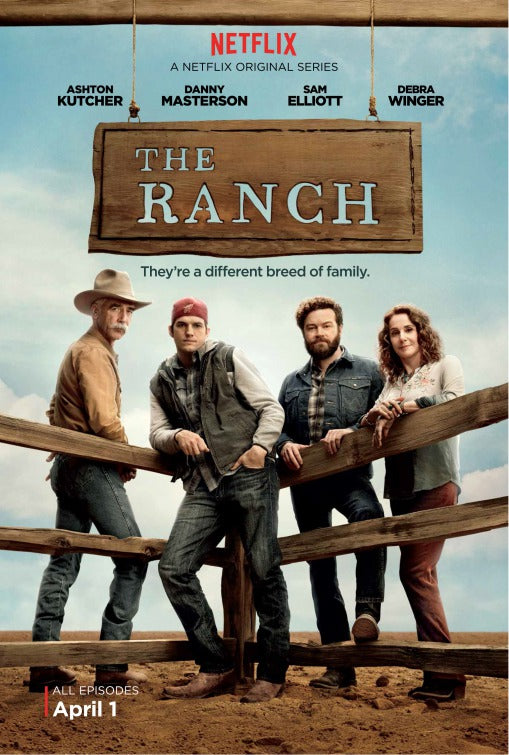 1000 piece jigsaw puzzle for tv poster: The Ranch