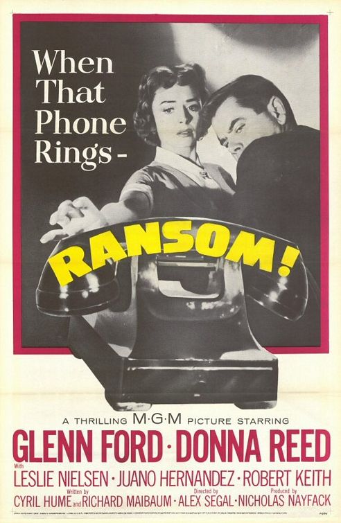 the movie poster: Ransom! (1956)