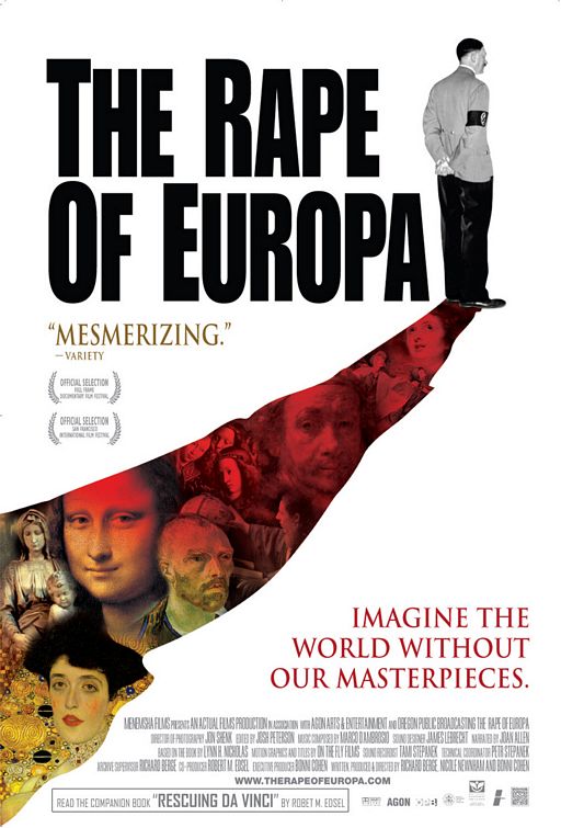 the movie poster: The Rape of Europa (2007)