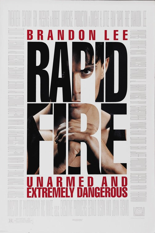 the movie poster: Rapid Fire (1992) ver1