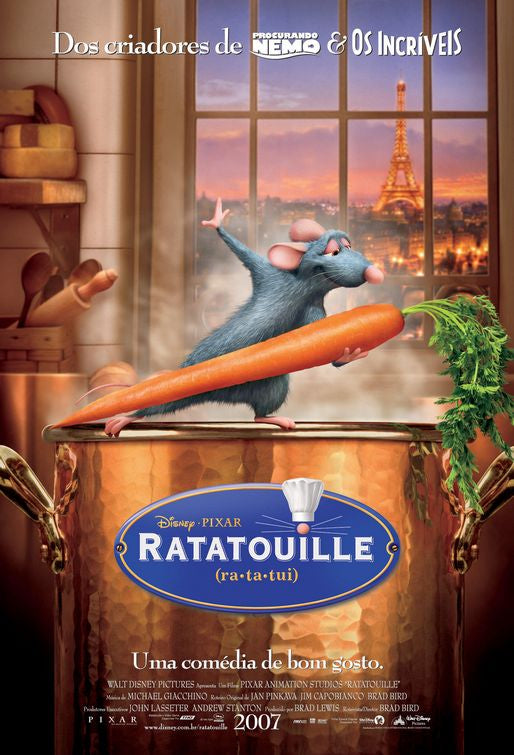 the movie poster: Ratatouille (2007) ver3