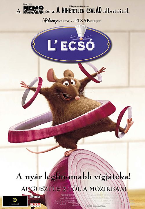 the movie poster: Ratatouille (2007) ver4