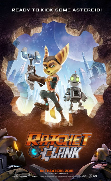 1000 piece jigsaw puzzle for the movie poster: Ratchet and Clank (2016)