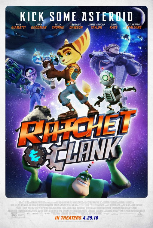 1000 piece jigsaw puzzle for the movie poster: Ratchet and Clank (2016) ver2
