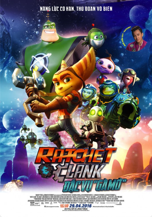 1000 piece jigsaw puzzle for the movie poster: Ratchet and Clank (2016) ver5