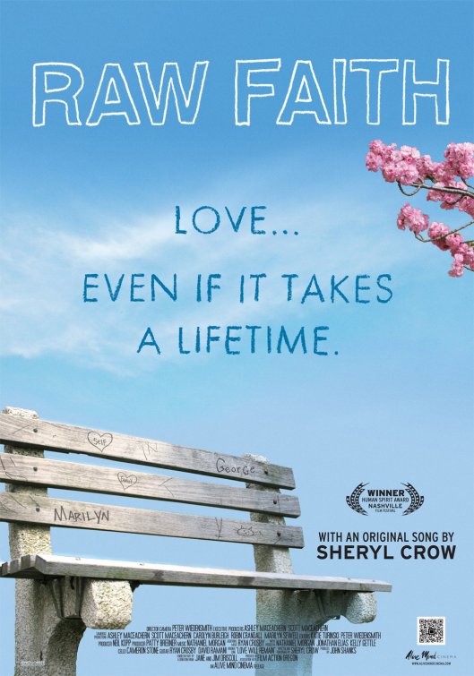 1000 piece jigsaw puzzle for the movie poster: Raw Faith (2011)