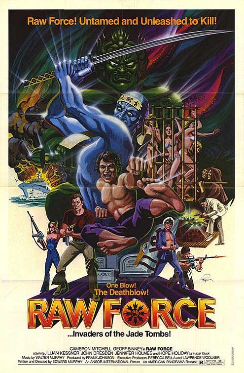 the movie poster: Raw Force (1982)