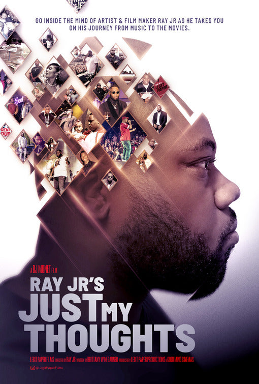 1000 piece jigsaw puzzle for the movie poster: Ray Jr's Just My Thoughts (2022)