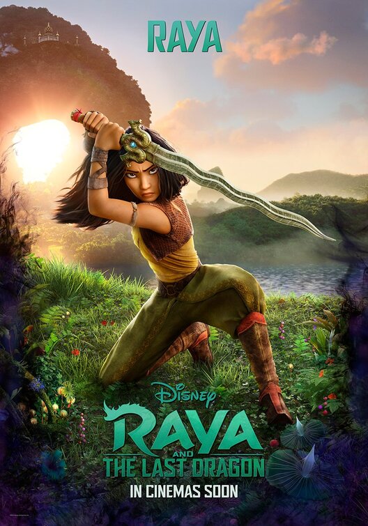1000 piece jigsaw puzzle for the movie poster: Raya and the Last Dragon (2021) ver15