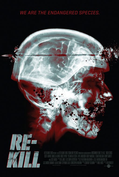 1000 piece jigsaw puzzle for the movie poster: Re-Kill (2010)