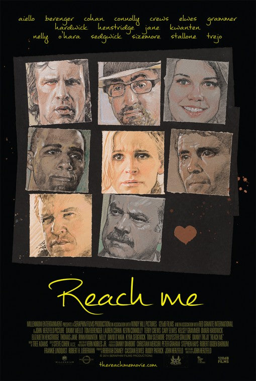 1000 piece jigsaw puzzle for the movie poster: Reach Me (2014)